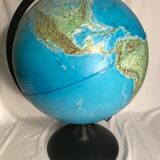 Globe terrestre luminaire Tecnodidattica Orion 30 vintage