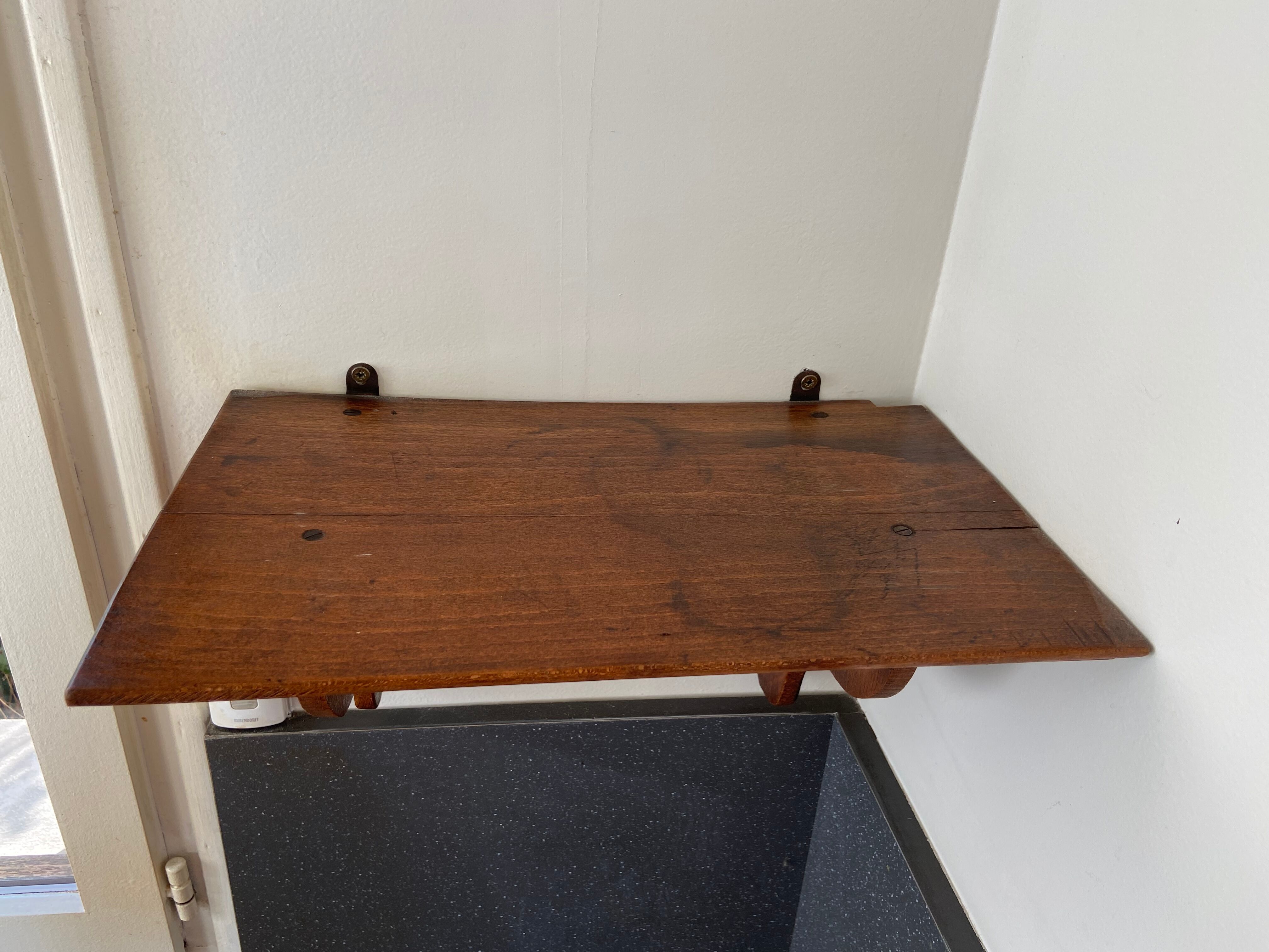 Antique wall shelf