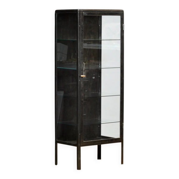 Cabinet de médecine en fer poli, années 1920