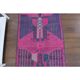 1970s Vintage Turkish Oushak Handmade Wool Runner 93x332