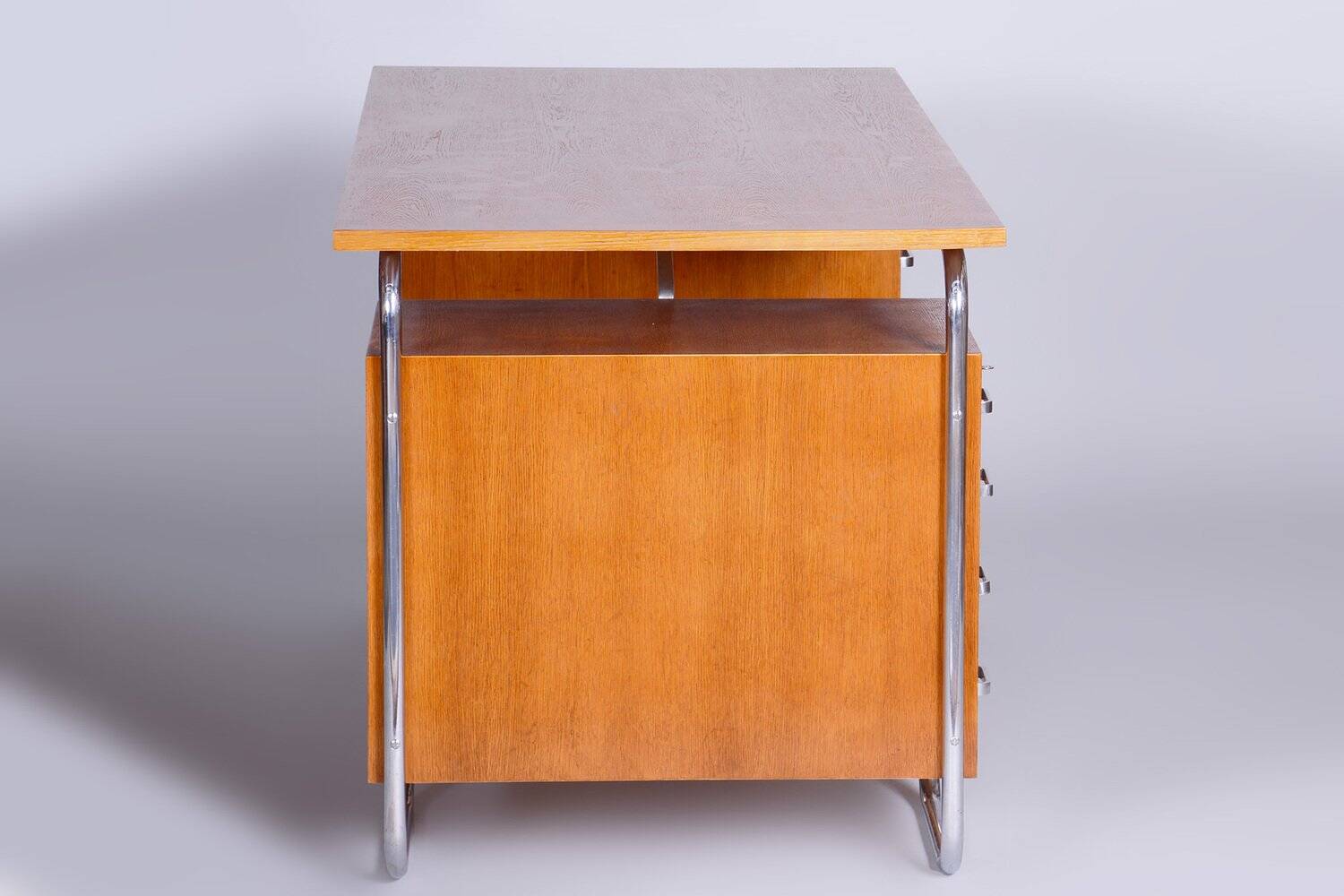 Bauhaus Writing Desk in Beech from Mücke-Melder, 1930s
