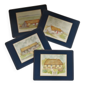 Placemats "Traditional houses of Ireland"