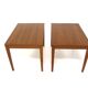 Set of 2 teak bedside tables, Sweden, 1960
