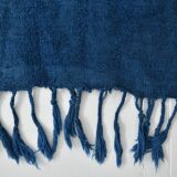 Mid Century Modern Blue Vintage Rug, 147x222Cm