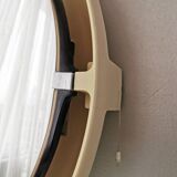Vintage oval mirror with Allibert 1970 light