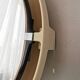 Vintage oval mirror with Allibert 1970 light