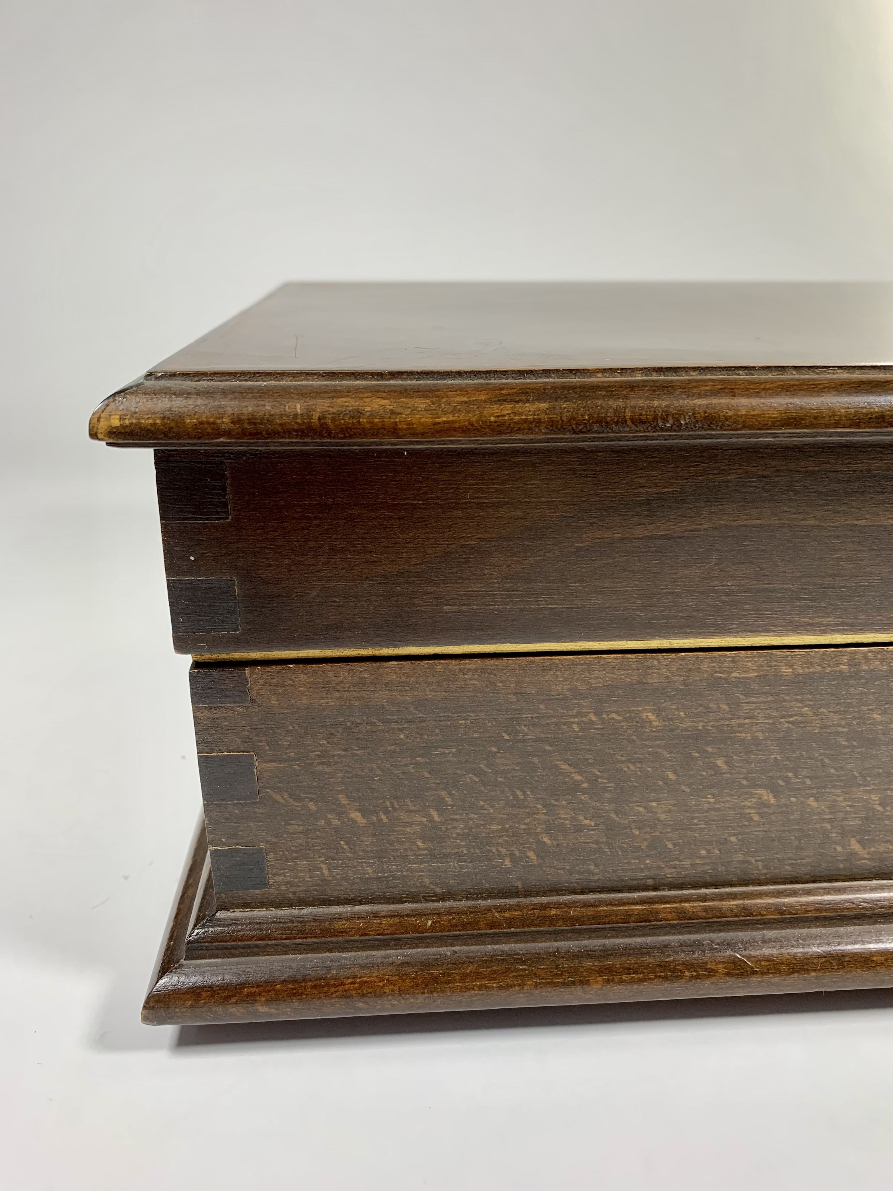 Telcer vintage italian phone chest in solid wood and bakelite - italian design circa 1960-1970