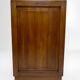 Art deco dressing table in sculpted walnut, france, circa 1930