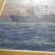 Marine , boat , entrance to the port of Marseille ( le panier )