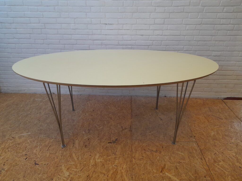 Dining table "Ellips" by Piet Hein