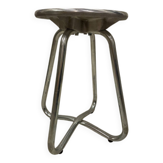 Cast aluminum stool