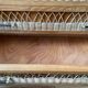 Commode rotin 3 tiroirs 1960