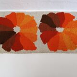 Ensemble de 2 Tapis Desso vintage, années 1970 multicolores