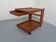 Large Rollable Teak Bar Cart, 1960s