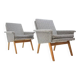 Paire de fauteuils, Danemark, années 1970