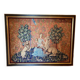 Royal Paris Lady and Unicorn Tapestry