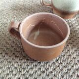 Set of 4 stoneware cups