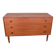 Danish teak chest of drawers or small sideboard, 3 large drawers, 1960.