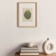 Painting on paper B313 signed Eawy