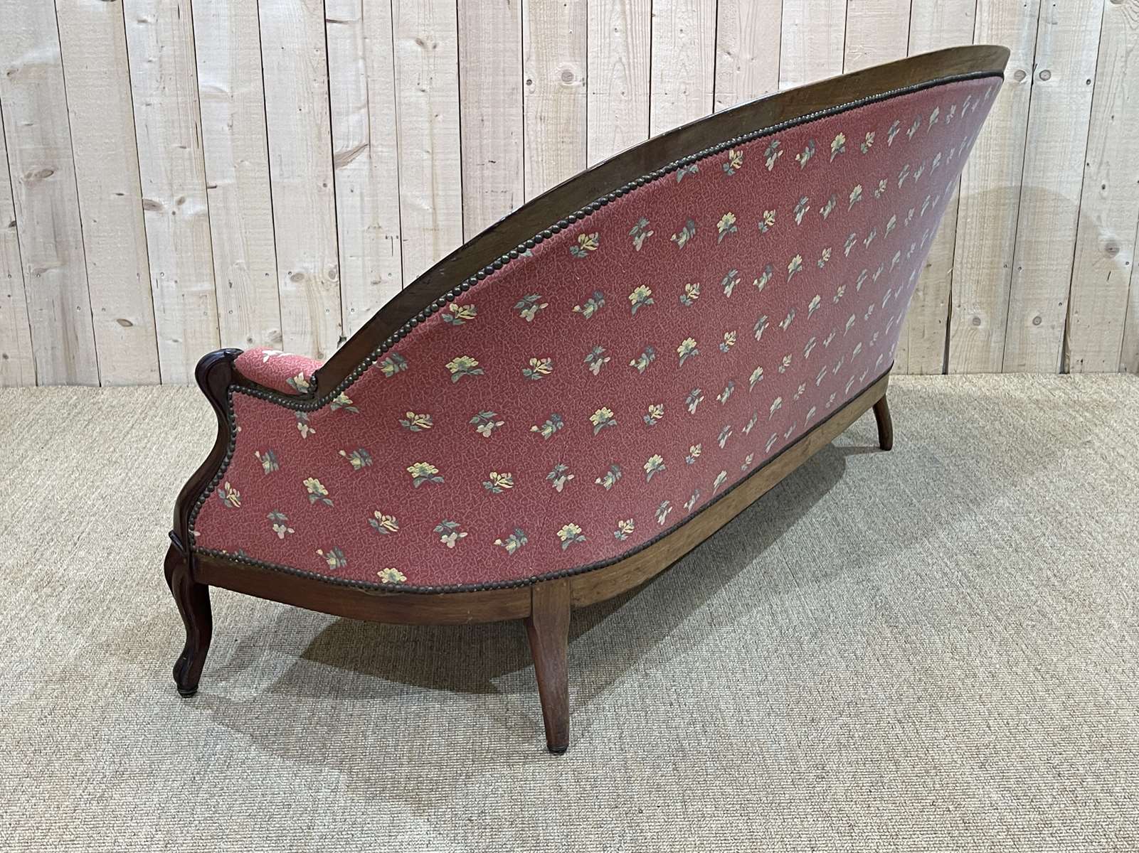 Napoleon III mahogany sofa