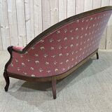 Napoleon III mahogany sofa