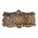 Purse style Rocaille/Napoleon III in aged gold patina brass