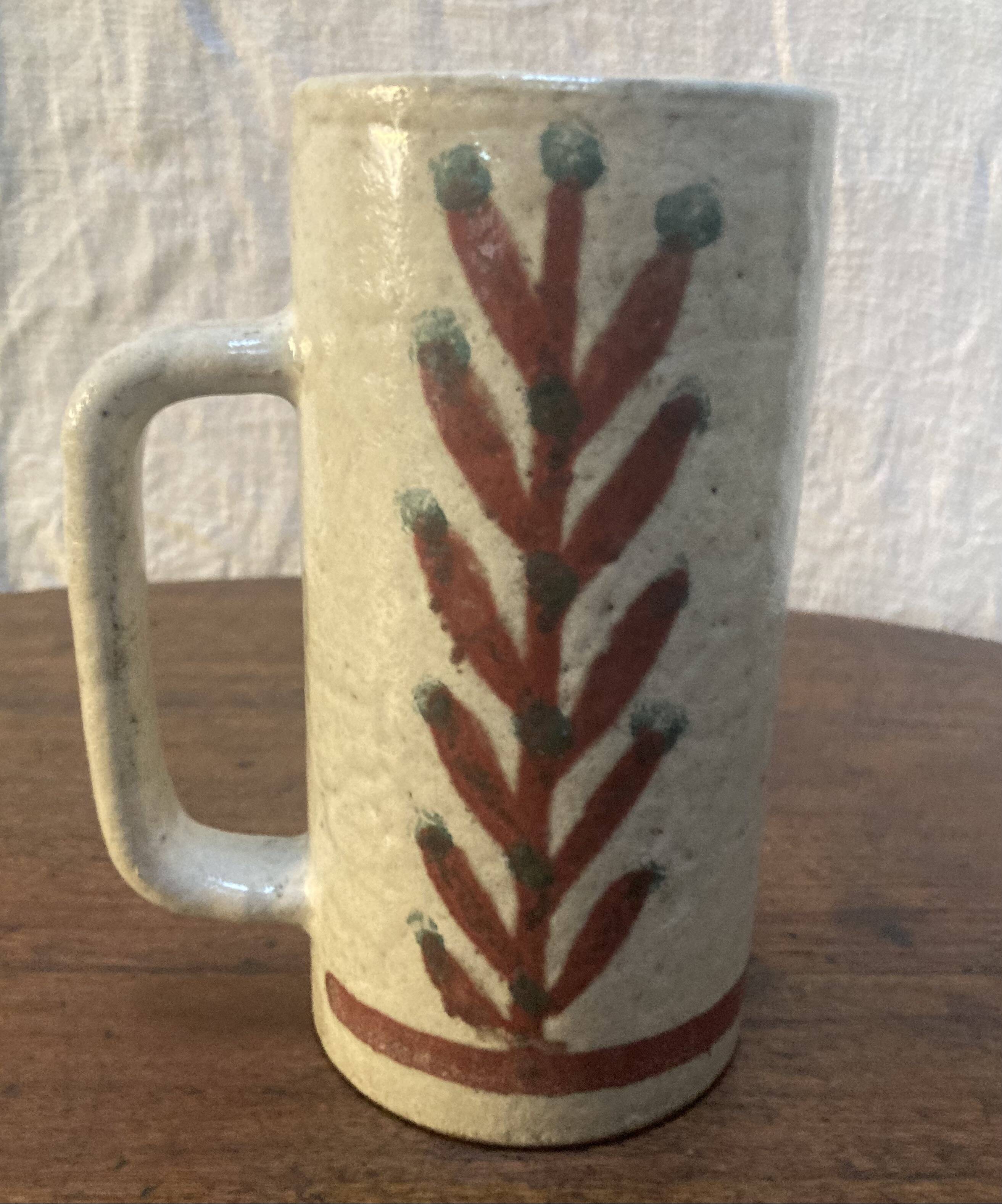 Chope en céramique. Gustave Reynaud. Le Murier. Vallauris