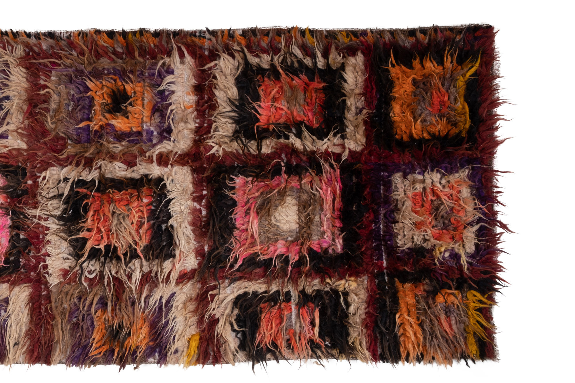 Vintage Turkish Tulu Runner Rug, 1970s 127 X 302 cm