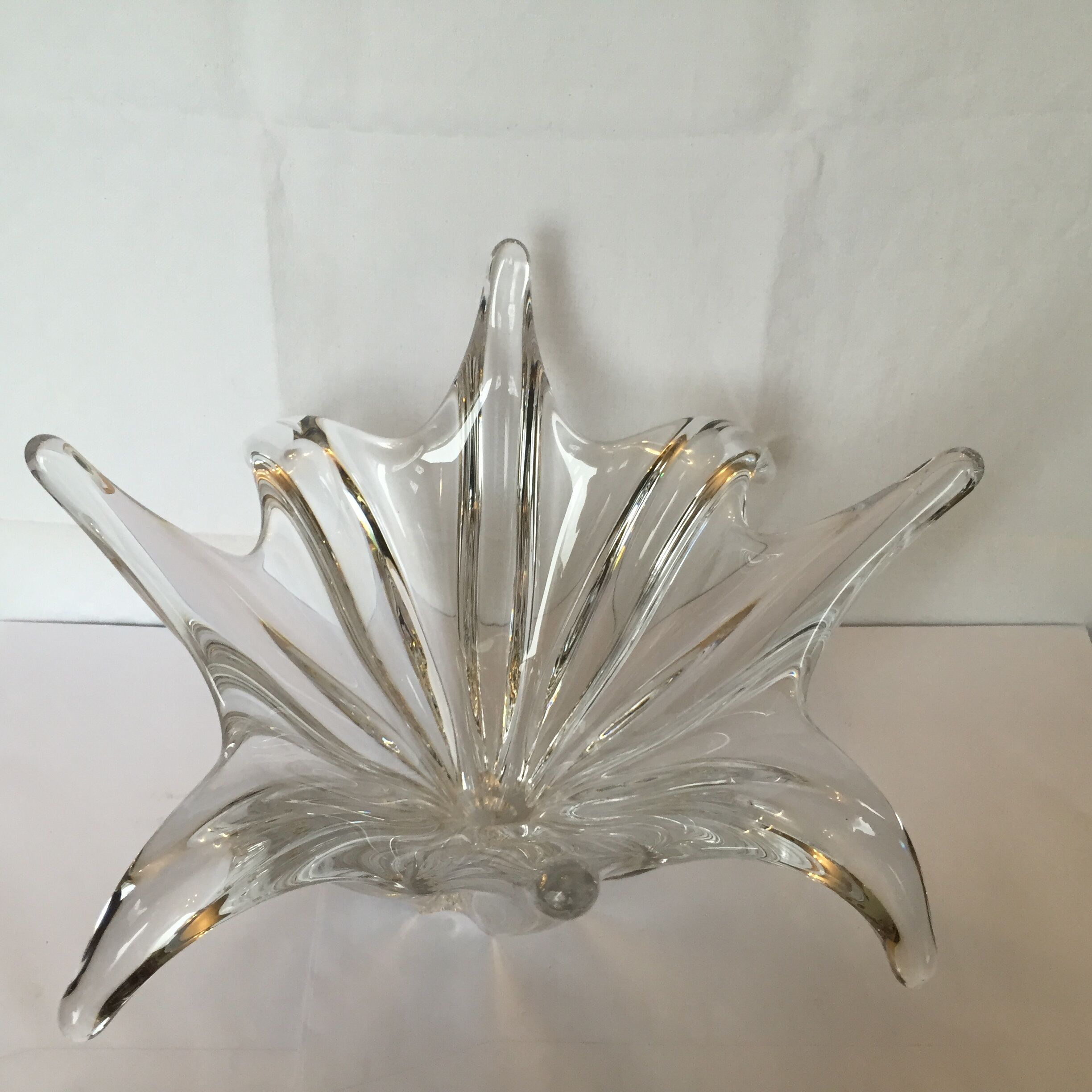 Old Baccarat crystal cup