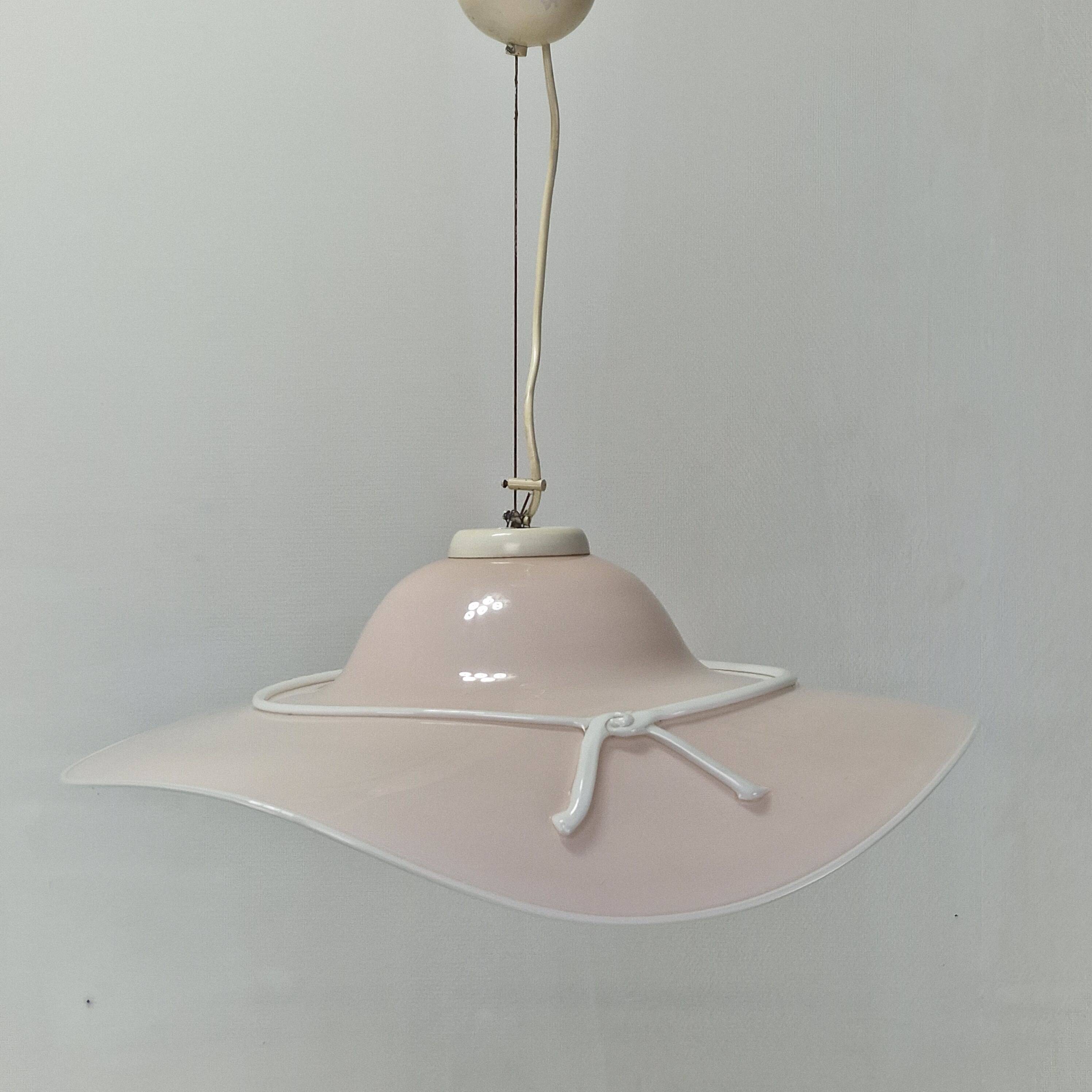 The Art of Venetian Glass: 1970s Murano "Cappellina" Pendant Chandelier