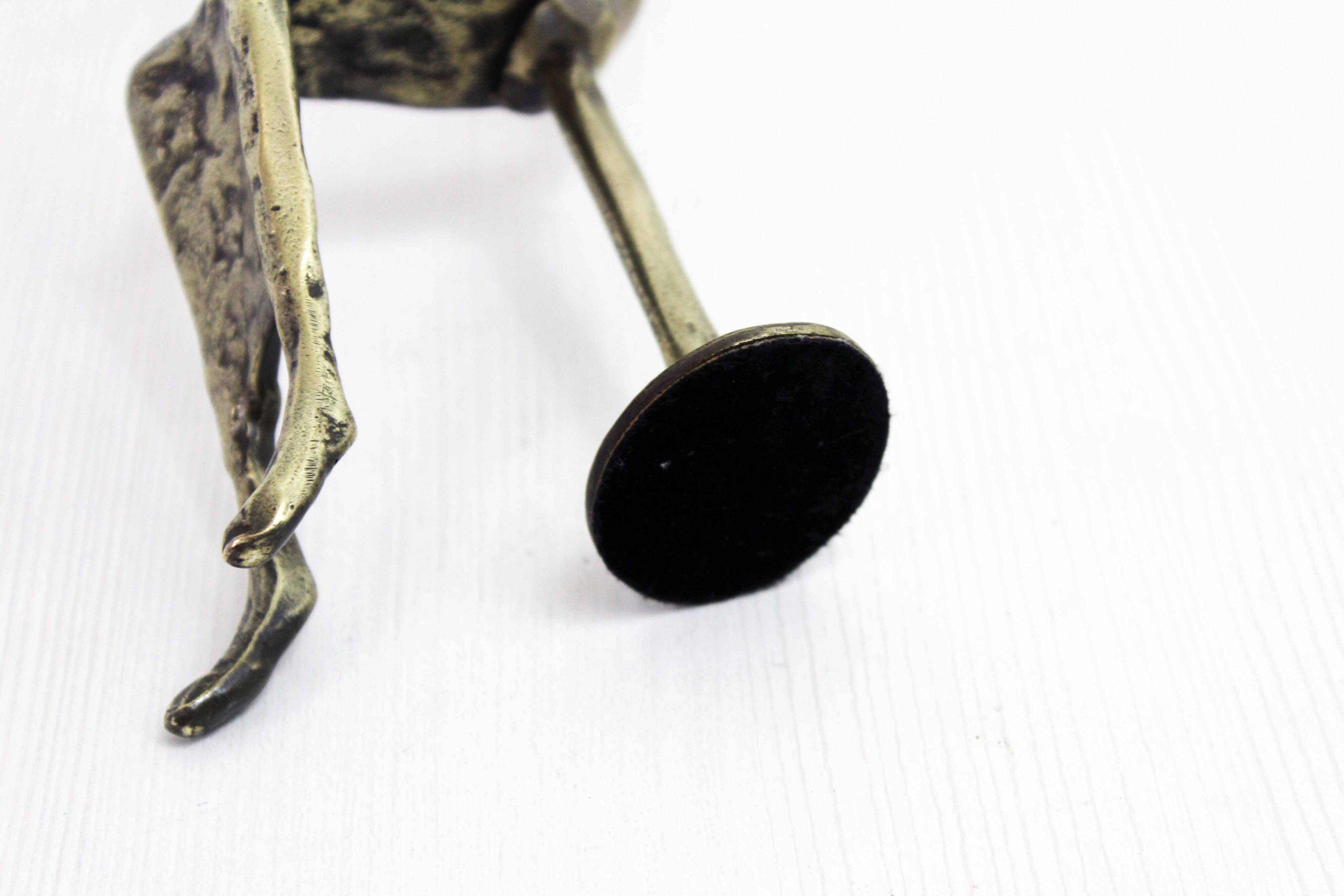 Modernist bronze sculpture