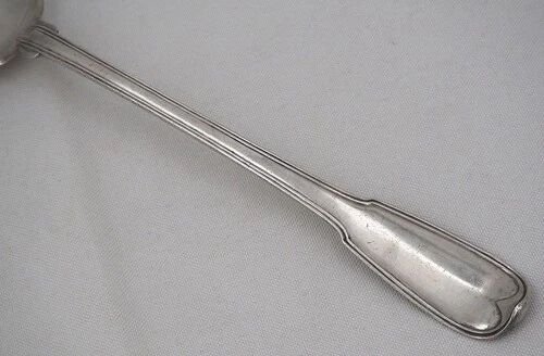Serving spoon, XVIII century, solid silver, Auch Jean Affre, 32.6 cm, 179 g