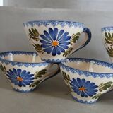 5 tasses / bolees à cidre anciennes 