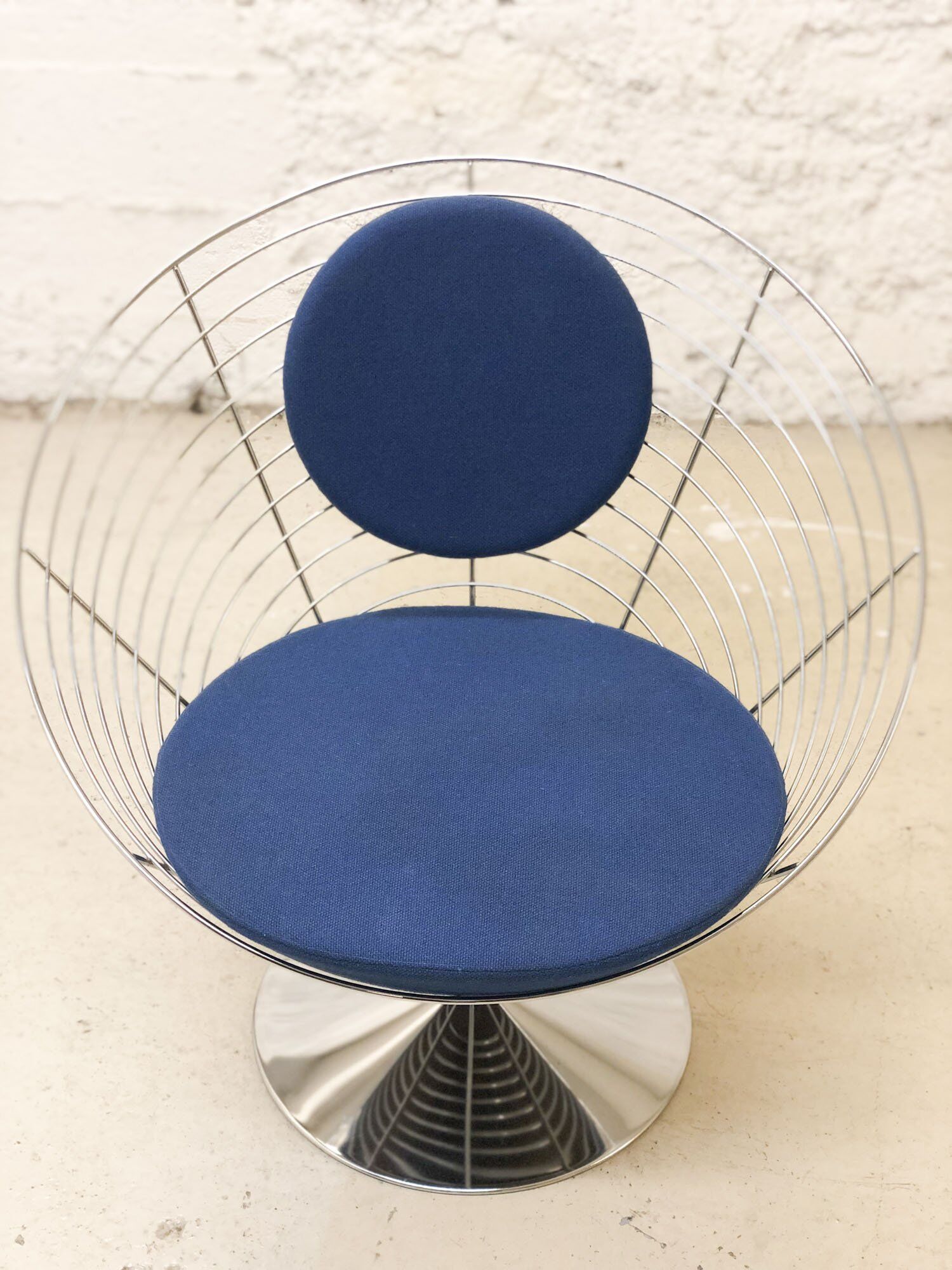 Wire Cone Verner Panton armchair for Fritz Hansen 1988