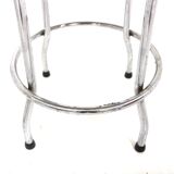 Set of 3 bar stools in faux leather, Johanson Design, Markaryd, Sweden, 1970.