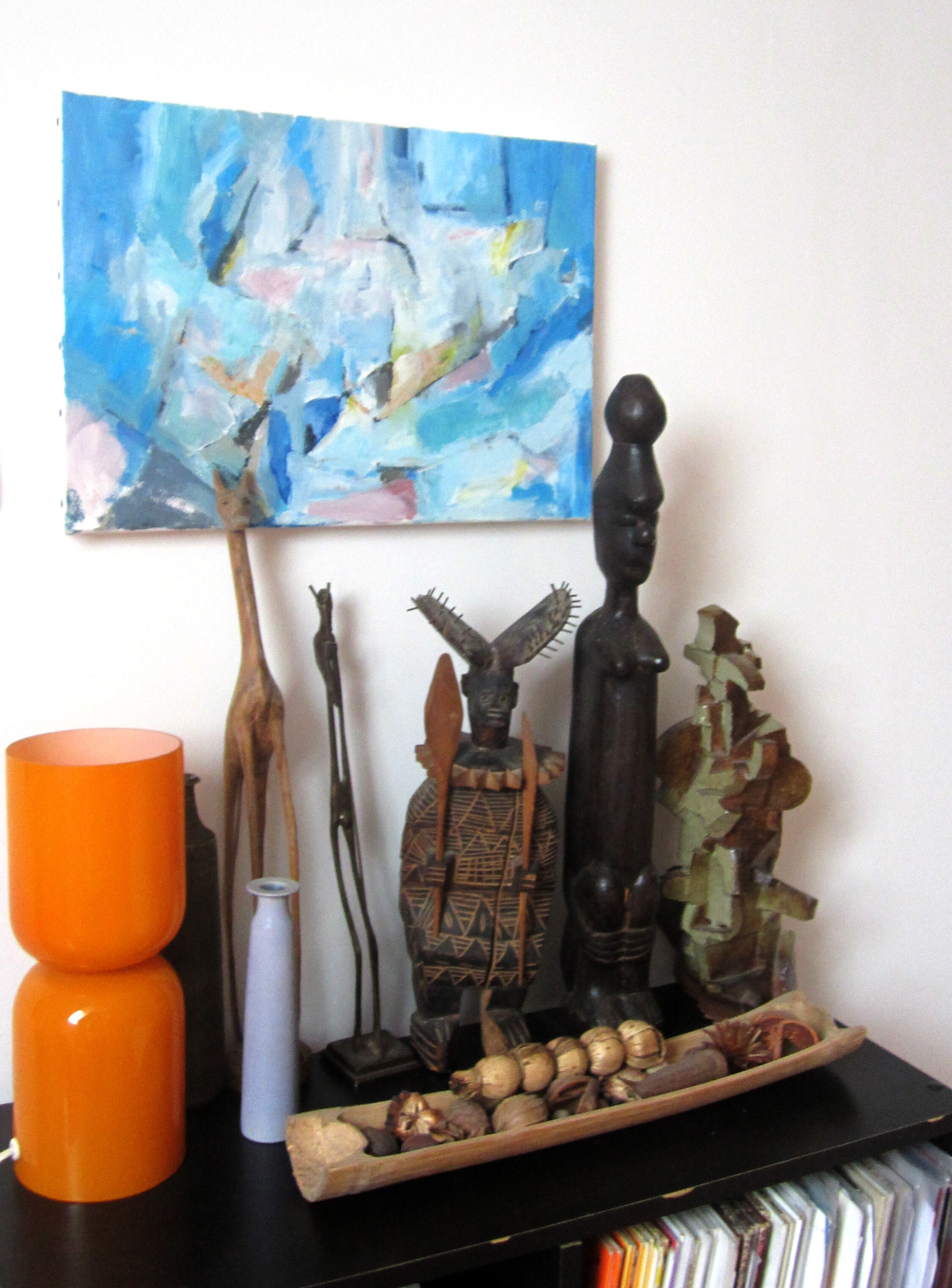 Abstract Mediterranean landscape