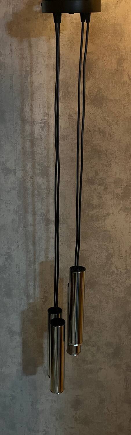 Pendant lamp 70s 4 lights Roffmeister Leuchten
