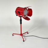 Vintage red cinema projector lamp 1970