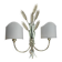 Exclusive Italian design lamp, large, timeless wall lamp
