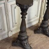 Pair of Bronze Pedestals, Italy, 19th Century