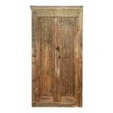 Patinated wardrobe