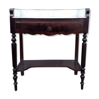 Dressing table marble and wood