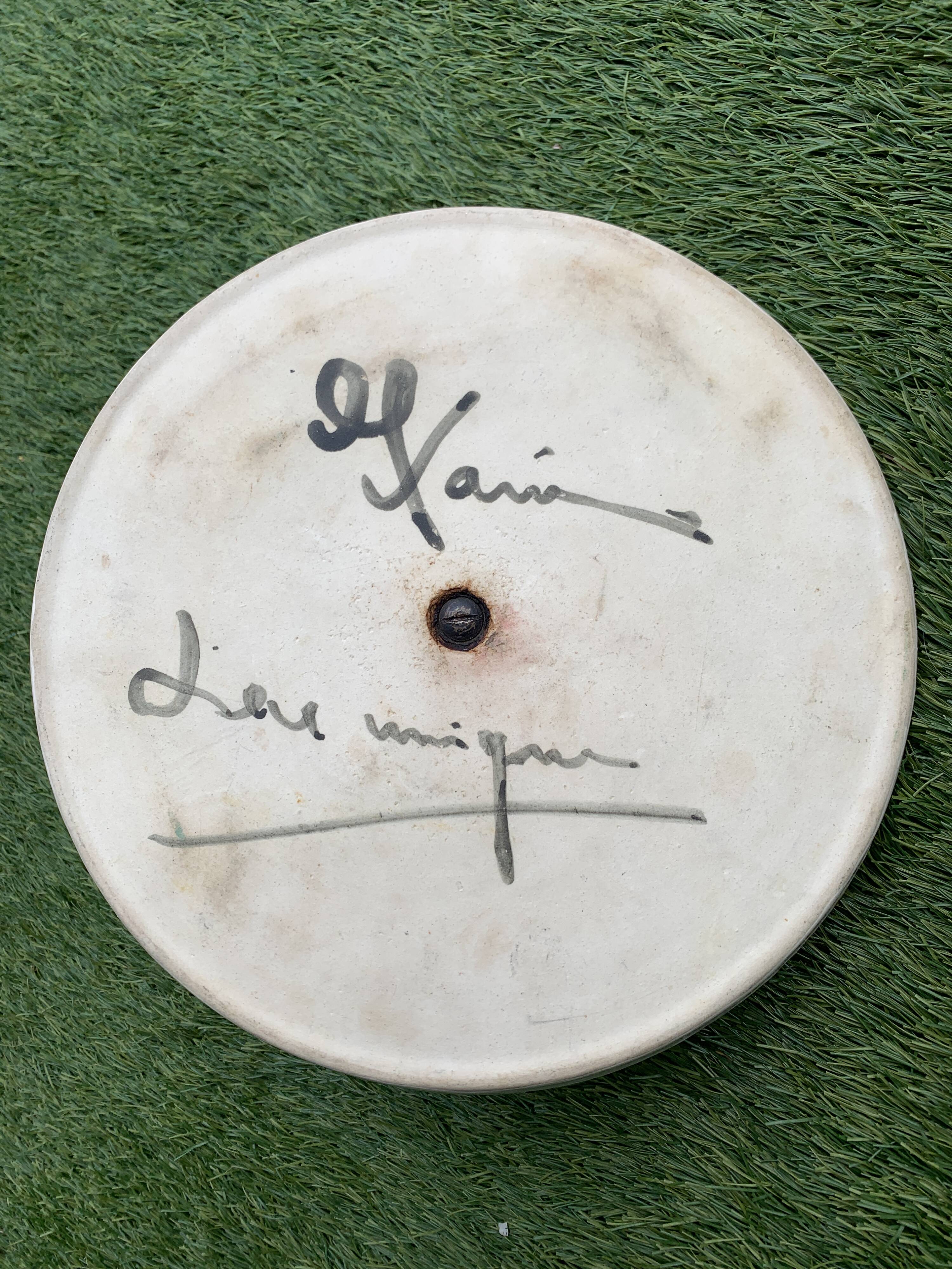 Cheese tray, Vallauris ceramics, unique piece, 1960