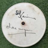 Cheese tray, Vallauris ceramics, unique piece, 1960