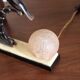 Art-deco lamp Opaline pink Large format