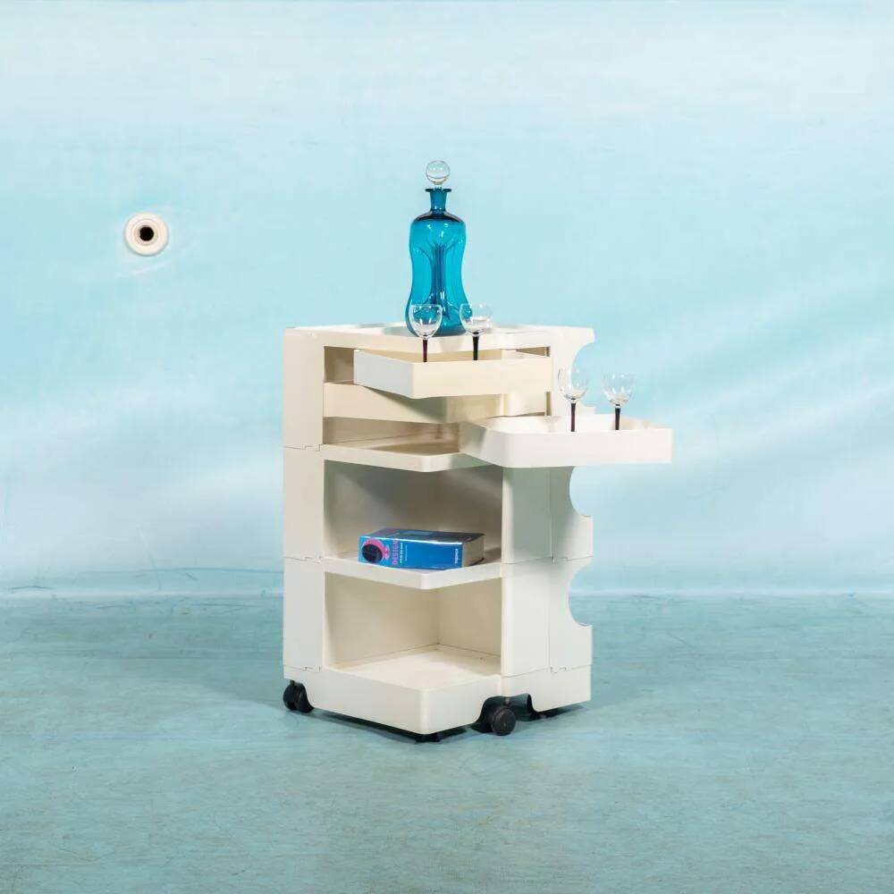 Space Age storage trolley by Joe Colombo from the 70s, Bobi trolley.