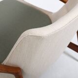 Early Ib Kofod Larsen Easychair Model 4346 / New Upholstered!