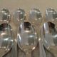 8 silver-plated teaspoons Christofle Atlantide 13.7cm