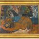 Mixed technique painting by Théo TOBIASSE (1927-2012) titled Daphnis and Chloé.