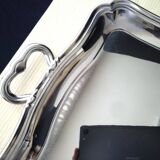 Plateau de service en acier inoxydable 44.5 x 33 cm